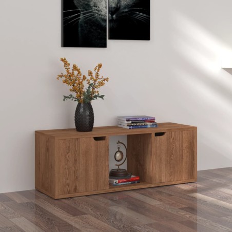 vidaXL Mobile TV Rovere Marrone 88,5x27,5x30,5 cm in Truciolato