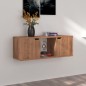 vidaXL Mobile TV Rovere Marrone 88,5x27,5x30,5 cm in Truciolato