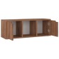vidaXL Mobile TV Rovere Marrone 88,5x27,5x30,5 cm in Truciolato