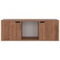 vidaXL Mobile TV Rovere Marrone 88,5x27,5x30,5 cm in Truciolato