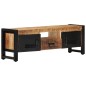 vidaXL Mobile Porta TV 120x30x40 cm in Legno Massello di Mango vidaXL Mobile Porta TV 120x30x40 cm in Legno Massello di Mango