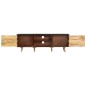 vidaXL Mobile TV 140x30x46cm Legno di Mango Grezzo e Massello d'Acacia vidaXL Mobile TV 140x30x46cm Legno di Mango Grezzo e Massello d'Acacia