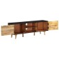 vidaXL Mobile TV 140x30x46cm Legno di Mango Grezzo e Massello d'Acacia vidaXL Mobile TV 140x30x46cm Legno di Mango Grezzo e Massello d'Acacia