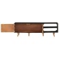 vidaXL Mobile TV 140x30x45 cm Legno Mango Grezzo e Massello d'Acacia vidaXL Mobile TV 140x30x45 cm Legno Mango Grezzo e Massello d'Acacia