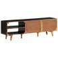 vidaXL Mobile TV 140x30x45 cm Legno Mango Grezzo e Massello d'Acacia vidaXL Mobile TV 140x30x45 cm Legno Mango Grezzo e Massello d'Acacia