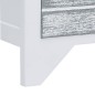 vidaXL Mobile Porta TV Bianco e Grigio 108x30x40 cm Legno di Paulownia vidaXL Mobile Porta TV Bianco e Grigio 108x30x40 cm Legno di Paulownia