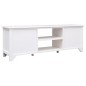 vidaXL Mobile Porta TV Bianco 108x30x40 cm in Legno di Paulownia vidaXL Mobile Porta TV Bianco 108x30x40 cm in Legno di Paulownia