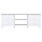 vidaXL Mobile Porta TV Bianco 108x30x40 cm in Legno di Paulownia vidaXL Mobile Porta TV Bianco 108x30x40 cm in Legno di Paulownia