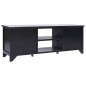 vidaXL Mobile Porta TV Nero 108x30x40 cm in Legno di Paulownia vidaXL Mobile Porta TV Nero 108x30x40 cm in Legno di Paulownia