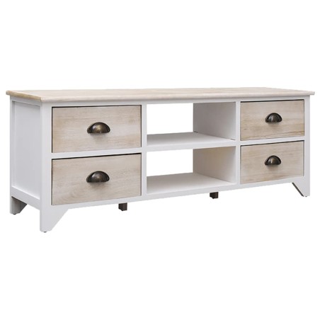 vidaXL Mobile Porta TV 108x30x40 cm in Legno di Paulownia