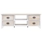 vidaXL Mobile Porta TV 108x30x40 cm in Legno di Paulownia vidaXL Mobile Porta TV 108x30x40 cm in Legno di Paulownia