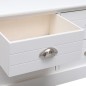 vidaXL Mobile Porta TV Bianco 108x30x40 cm Legno Massello di Paulownia vidaXL Mobile Porta TV Bianco 108x30x40 cm Legno Massello di Paulownia