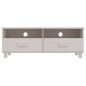 vidaXL Mobile TV HAMAR Bianco 106x40x40 cm in Legno Massello di Pino vidaXL Mobile TV HAMAR Bianco 106x40x40 cm in Legno Massello di Pino