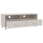 vidaXL Mobile TV HAMAR Bianco 106x40x40 cm in Legno Massello di Pino vidaXL Mobile TV HAMAR Bianco 106x40x40 cm in Legno Massello di Pino