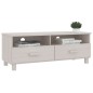 vidaXL Mobile TV HAMAR Bianco 106x40x40 cm in Legno Massello di Pino vidaXL Mobile TV HAMAR Bianco 106x40x40 cm in Legno Massello di Pino