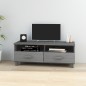 vidaXL Mobile TV HAMAR Grigio Scuro 106x40x40 cm in Legno di Pino vidaXL Mobile TV HAMAR Grigio Scuro 106x40x40 cm in Legno di Pino
