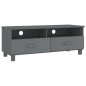 vidaXL Mobile TV HAMAR Grigio Scuro 106x40x40 cm in Legno di Pino vidaXL Mobile TV HAMAR Grigio Scuro 106x40x40 cm in Legno di Pino