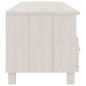 vidaXL Mobile TV HAMAR Bianco 158x40x40 cm in Legno Massello di Pino vidaXL Mobile TV HAMAR Bianco 158x40x40 cm in Legno Massello di Pino