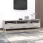 vidaXL Mobile TV HAMAR Bianco 158x40x40 cm in Legno Massello di Pino vidaXL Mobile TV HAMAR Bianco 158x40x40 cm in Legno Massello di Pino
