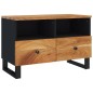 vidaXL Mobile Porta TV 70x33x46 cm in Legno Massello di Acacia vidaXL Mobile Porta TV 70x33x46 cm in Legno Massello di Acacia