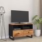 vidaXL Mobile Porta TV 70x33x46 cm in Legno Massello di Acacia vidaXL Mobile Porta TV 70x33x46 cm in Legno Massello di Acacia