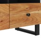 vidaXL Mobile Porta TV 70x33x46 cm in Legno Massello di Acacia vidaXL Mobile Porta TV 70x33x46 cm in Legno Massello di Acacia