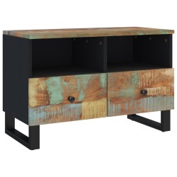 vidaXL Mobile Porta TV 70x33x46cm in Legno Massello di Recupero