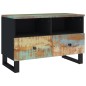 vidaXL Mobile Porta TV 70x33x46cm in Legno Massello di Recupero vidaXL Mobile Porta TV 70x33x46cm in Legno Massello di Recupero