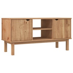 vidaXL Mobile TV OTTA 113,5x43x57 cm in Legno Massello di Pino