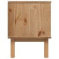 vidaXL Mobile TV OTTA Marrone e Grigio 113,5x43x57 cm in Legno di Pino