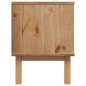 vidaXL Mobile TV OTTA Marrone e Bianco 113,5x43x57 cm in Legno di Pino vidaXL Mobile TV OTTA Marrone e Bianco 113,5x43x57 cm in Legno di Pino
