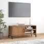 vidaXL Mobile TV Marrone 90x30x40 cm in Legno Massello di Pino vidaXL Mobile TV Marrone 90x30x40 cm in Legno Massello di Pino