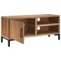 vidaXL Mobile TV Marrone 90x30x40 cm in Legno Massello di Pino vidaXL Mobile TV Marrone 90x30x40 cm in Legno Massello di Pino