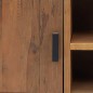 vidaXL Mobile TV Marrone 110x35x48 cm in Legno Massello di Pino vidaXL Mobile TV Marrone 110x35x48 cm in Legno Massello di Pino