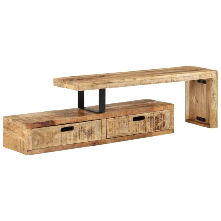 vidaXL Supporto TV in Legno Massello di Mango