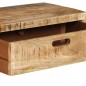 vidaXL Supporto TV in Legno Massello di Mango vidaXL Supporto TV in Legno Massello di Mango