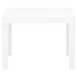 Panchine da Giardino 2 pz Bianco in Plastica Panchine da Giardino 2 pz Bianco in Plastica