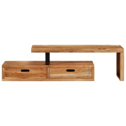 vidaXL Supporto TV in Legno Massello di Acacia