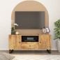 vidaXL Mobile TV 105x33,5x46cm Legno Massello Mango Legno Multistrato vidaXL Mobile TV 105x33,5x46cm Legno Massello Mango Legno Multistrato