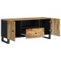 vidaXL Mobile TV 105x33,5x46cm Legno Massello Mango Legno Multistrato vidaXL Mobile TV 105x33,5x46cm Legno Massello Mango Legno Multistrato
