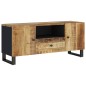vidaXL Mobile TV 105x33,5x46cm Legno Massello Mango Legno Multistrato vidaXL Mobile TV 105x33,5x46cm Legno Massello Mango Legno Multistrato