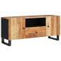 vidaXL Mobile TV 105x33,5x46cm Legno Massello Acacia Legno Multistrato vidaXL Mobile TV 105x33,5x46cm Legno Massello Acacia Legno Multistrato