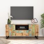 vidaXL Mobile TV 105x33,5x46cm Legno Massello Recupero e Multistrato vidaXL Mobile TV 105x33,5x46cm Legno Massello Recupero e Multistrato