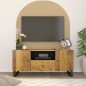vidaXL Mobile TV 105x33,5x46cm Legno Massello Mango Legno Multistrato vidaXL Mobile TV 105x33,5x46cm Legno Massello Mango Legno Multistrato