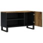 vidaXL Mobile TV 80x33x46cm Legno Massello Mango e Legno Multistrato vidaXL Mobile TV 80x33x46cm Legno Massello Mango e Legno Multistrato