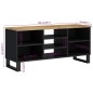 vidaXL Mobile TV 100x33x46cm Legno Massello Mango e Legno Multistrato vidaXL Mobile TV 100x33x46cm Legno Massello Mango e Legno Multistrato