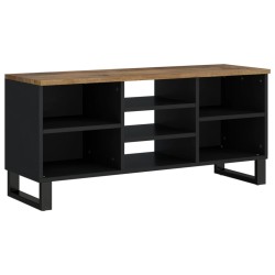 vidaXL Mobile TV 100x33x46cm Legno Massello Mango e Legno Multistrato