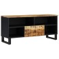 vidaXL Mobile TV 100x33x46cm Legno Massello Mango e Legno Multistrato vidaXL Mobile TV 100x33x46cm Legno Massello Mango e Legno Multistrato
