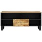 vidaXL Mobile TV 100x33x46cm Legno Massello Mango e Legno Multistrato vidaXL Mobile TV 100x33x46cm Legno Massello Mango e Legno Multistrato