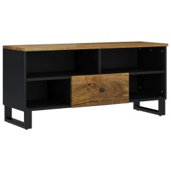 vidaXL Mobile TV 100x33x46cm Legno Massello Mango e Legno Multistrato